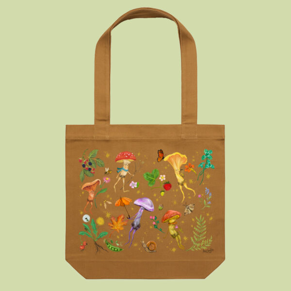 Merry Mushroom Tote Bag Thumbnail
